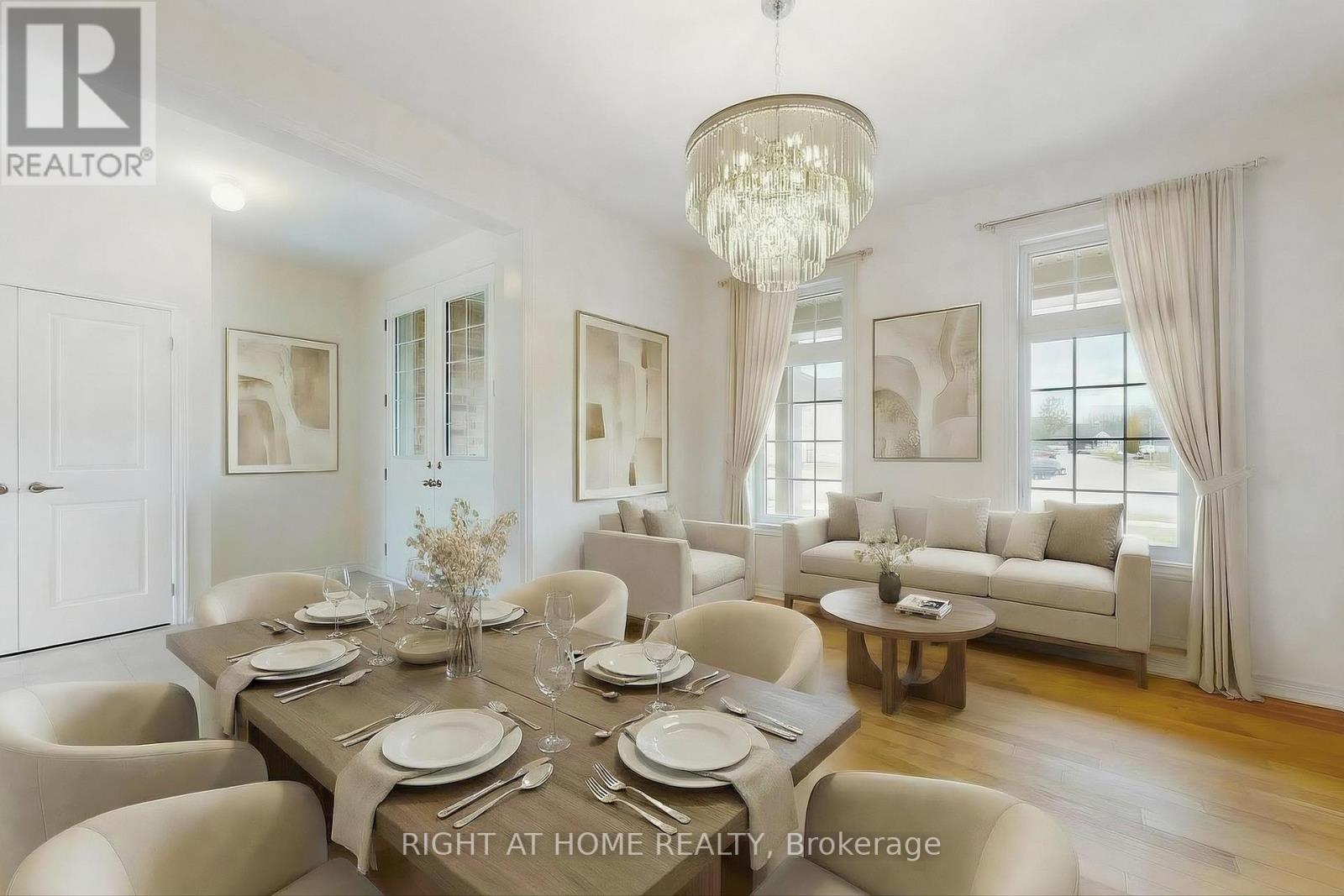 Foyer — hardwood, natural light