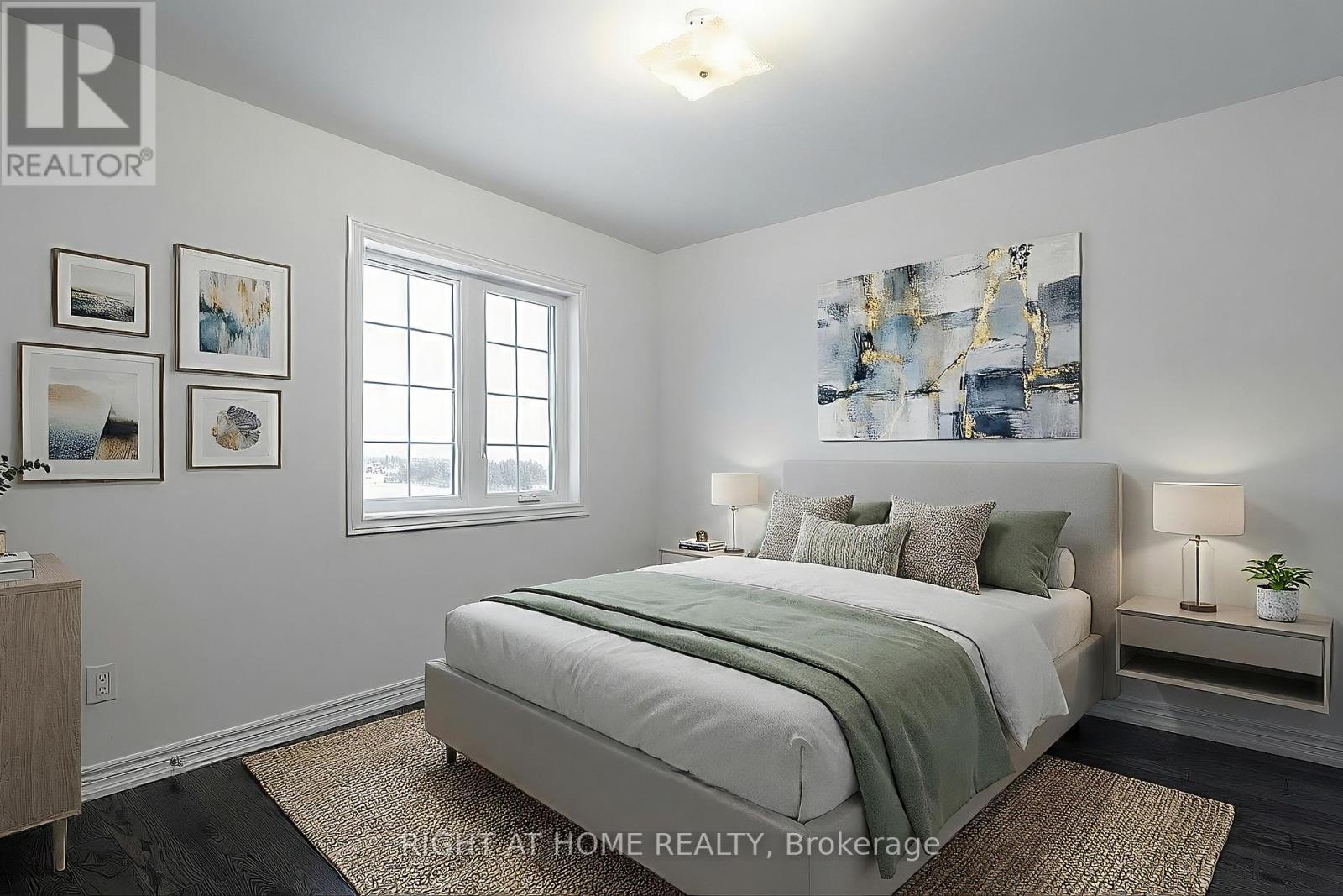 Bedroom 3 — bright, large window