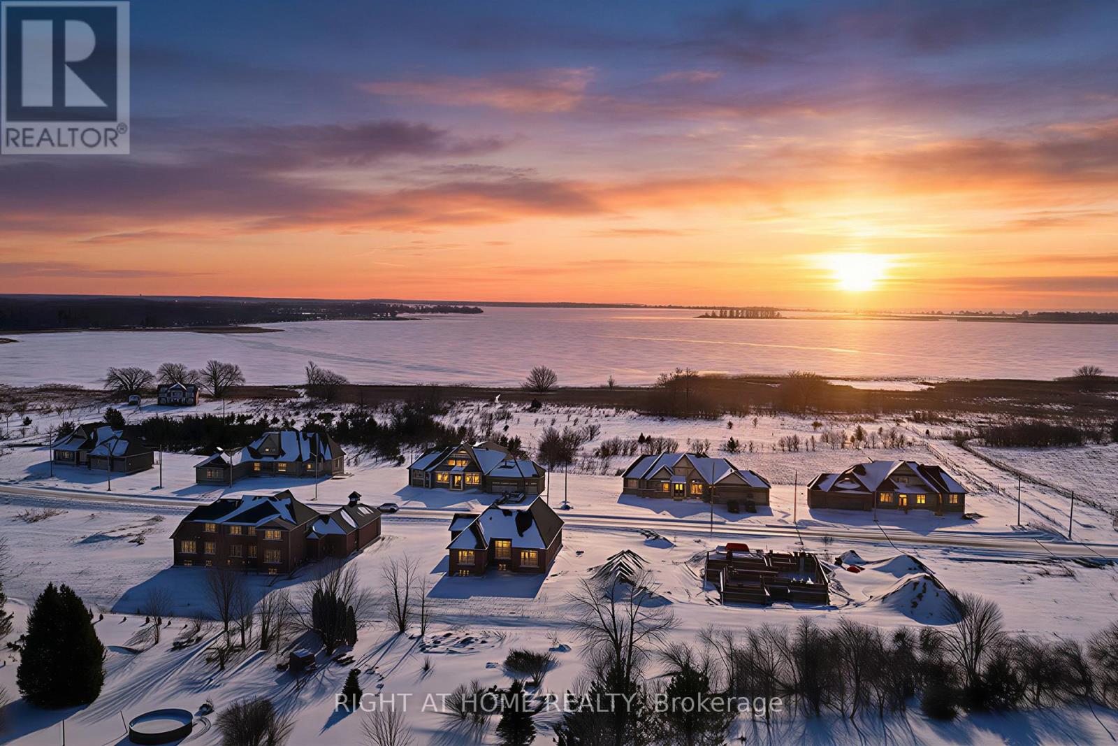 Aerial — Young's Cove community
