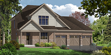 Elevation B2 — Brick & Stone