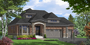 Elevation B2 — Brick & Stone