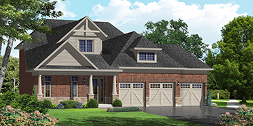 Elevation B2 — Brick & Stone
