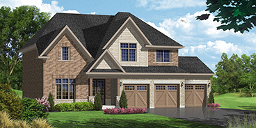 Elevation B2 — Brick & Stone