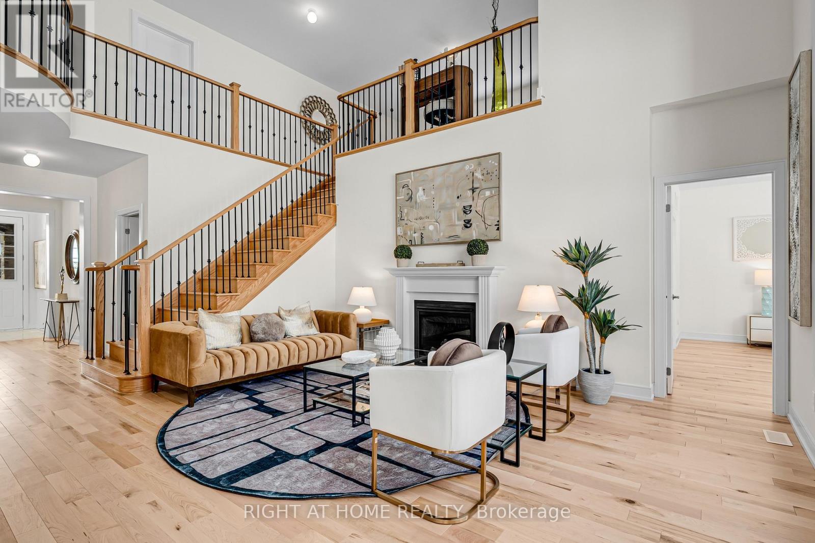 Great room — open concept living area
